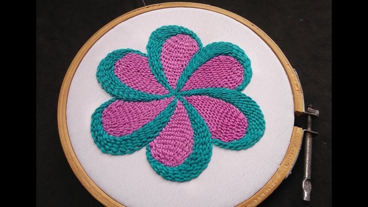 Hand Embroidery - Raised Buttonhole Stitch