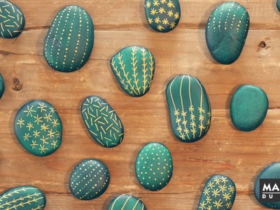 How can you create an artificial cactus with pebbles? | Maisons du Monde