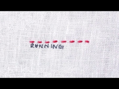 How to do a Running Stitch