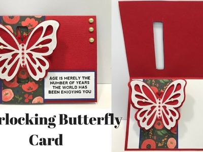 Interlocking Butterfly Card