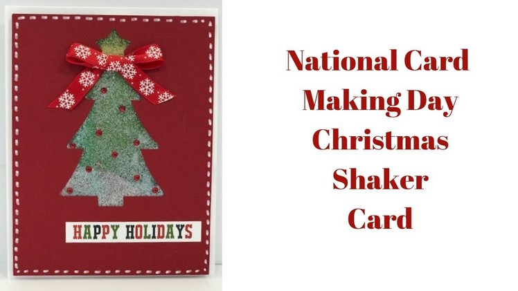 National Card Making Day Christmas Card
