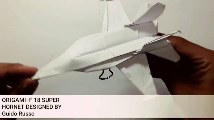 ORIGAMI PLANES | F-18 Super Hornet | Demo | Guido Russo