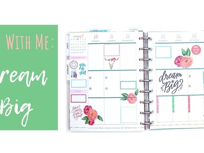 Plan With Me | DREAM BIG