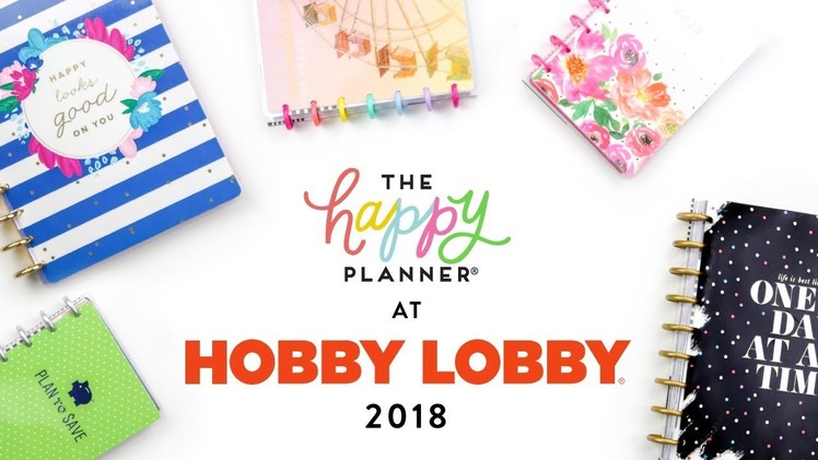 REVEAL WEEK!. HOBBY LOBBY 12-Month Happy Planners!