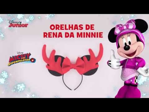 Tutorial de Natal: Orelhas de Rena da Minnie