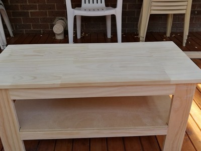 Woodworking: Making a coffee table