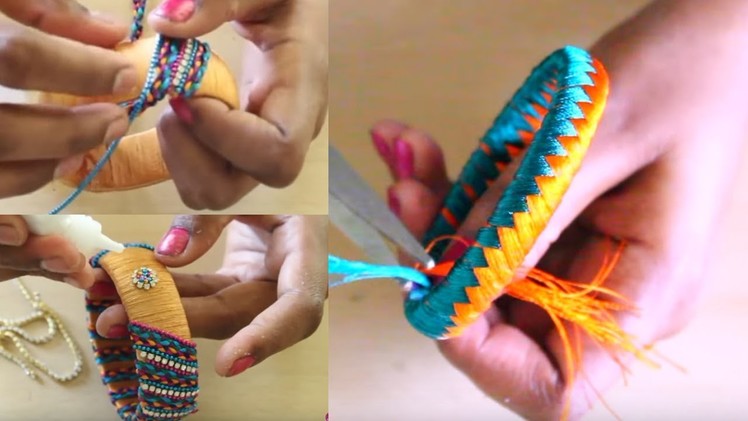 2 Different Silk Thread Bangles for Party | Latest Silk Thread Bangles Collection 2017 | trends