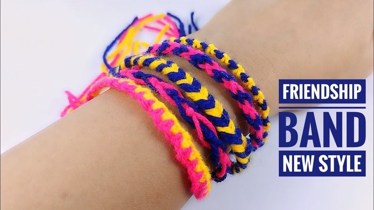 5 Amazing Friendship Bracelet using Thread Wool | Make New Style of Friendship Band Patterns