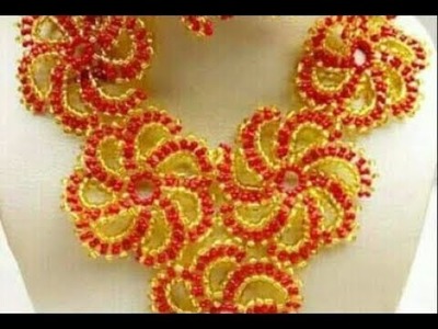 Another method of making this beaded necklace.