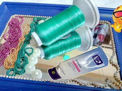 Best Out of Waste | Tassel earrings | How to make silk thread Tassel earrings at home | jewellery