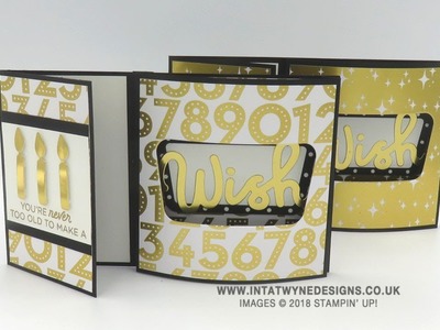 Birthday Extravaganza   #1 Luxurious Bow Front Card