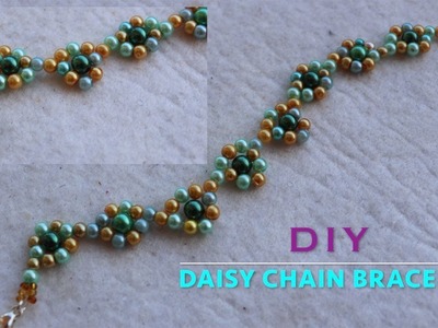 Daisy chain bracelet