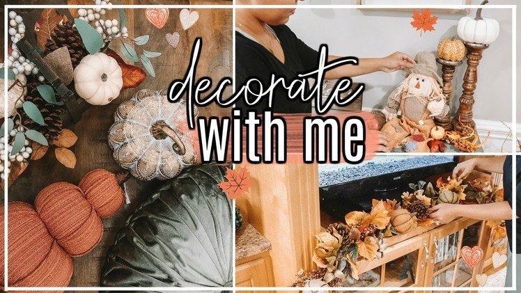 DECORATE WITH ME FOR FALL 2018 | HOW TO DECORATE FOR FALL #FallFridaysWithPage | Page Danielle