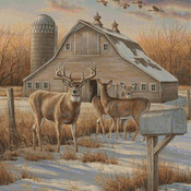 Deer Farm Cross Stitch Pattern***LOOK***Buyers Can Download Your Pattern As Soon As They Complete The Purchase
