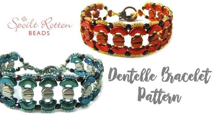 Dentelle Bracelet Tutorial - Les Perles Par Puca
