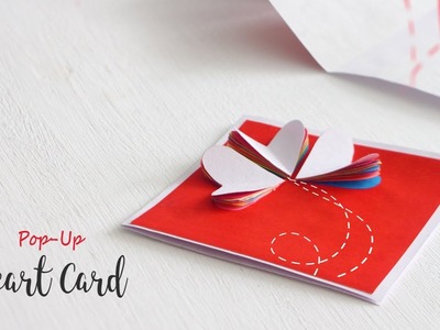 DIY 3D Heart Card | Pop-up Greeting Card