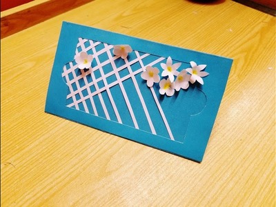 DIY Birthday card create with Paper:  Paper craft Tutorial,