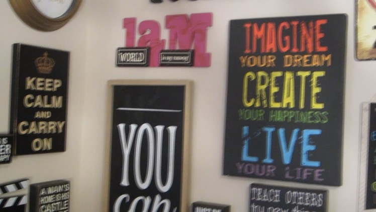 DIY: Create Your Own Motivational Wall!