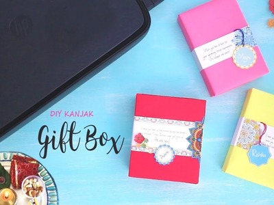 DIY Kanjak Gift Box |  Gift Wrapping Ideas | Navratri Gifts