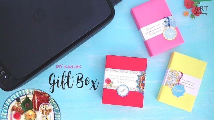 DIY Kanjak Gift Box |  Gift Wrapping Ideas | Navratri Gifts
