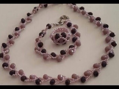 DIY tutorial on how to make this simple beaded jewelry