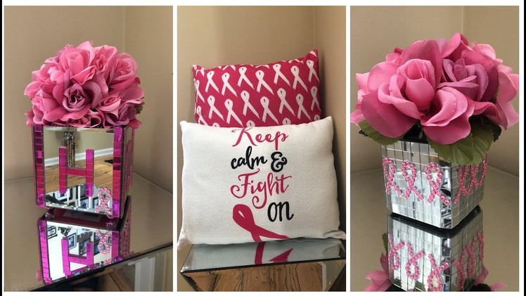 Dollar Tree DIY || ???? Supporting Breast Cancer Awareness Month ????