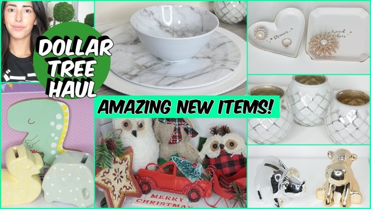 DOLLAR TREE HAUL OCTOBER 2018 AMAZING NEW FINDS