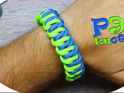 Epic How to Make Paracord Bracelet P 9 Knot Modification of Type T DIY Paracord Tutorial for Beginne