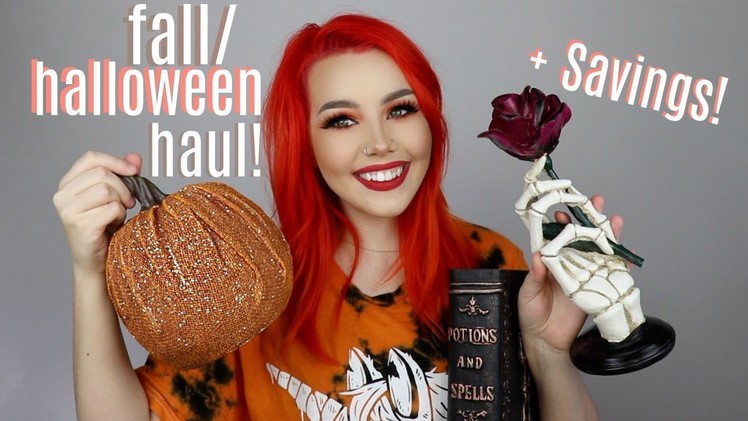 FALL.HALLOWEEN HOME DECOR HAUL!