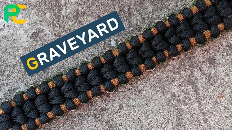 Graveyard Bar Paracord Bracelet