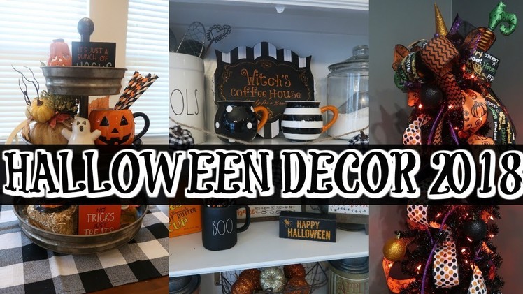 HALLOWEEN HOME TOUR  2018 |  ???????????? FUN & SPOOKY DECOR |Cook Clean And Repeat
