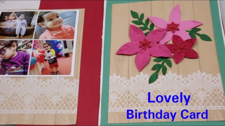 Handmade Birthday card for husband.wife,DIY Greeting Cards for Birthday,Birthday gift ideas