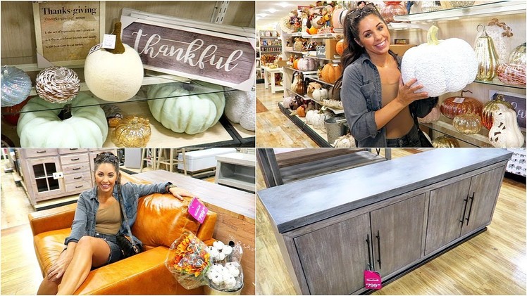 HOME GOODS SHOP WITH ME & HAUL! FALL HOME DECOR 2018!