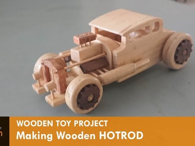 Hotrod Out of Wood
