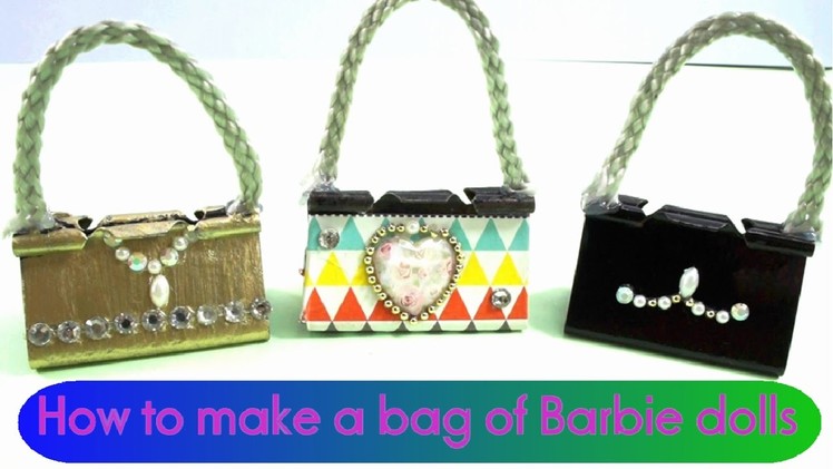 How To Make a Miniature bag of Barbie Dolls