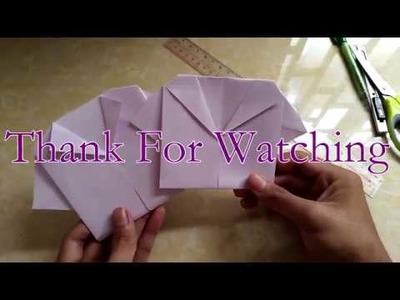 How To Make Origami shirt HD