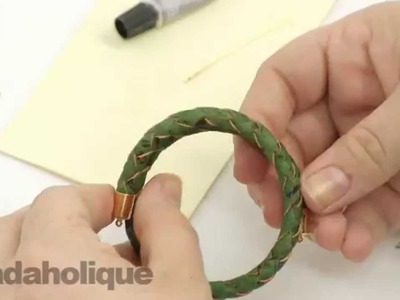Instructions for Making the Braided Cork Wrap Bracelet Kit