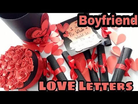 Love Letters For Boyfriend || Love Letters Jar|| Burned Love Letters Inside. 