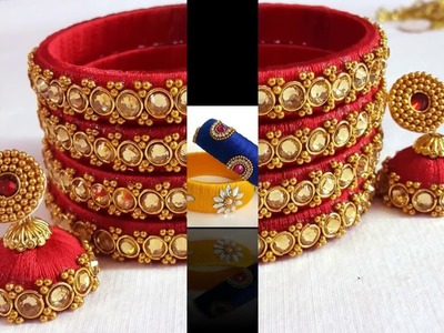 My over all Silk Thread Bangles collection epsode-1