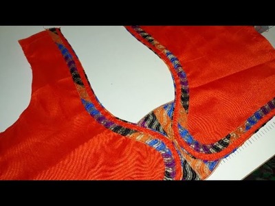 New model blouse cutting and stitching 2018