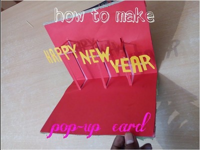 New Year 2018 Card Making | Pop-Up Card