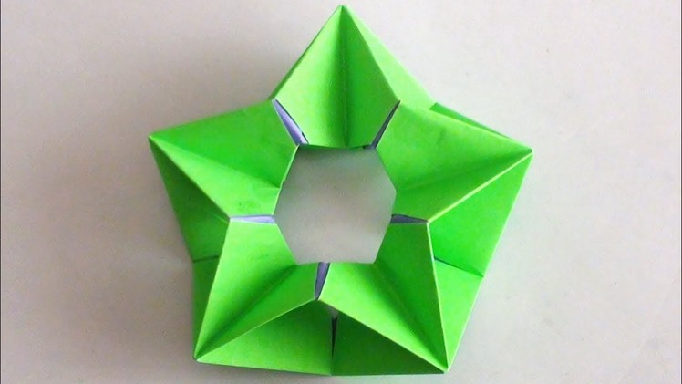 Origami Modular Paper Star | How to Make Paper Crafts Video Tutorial