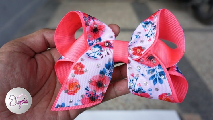 [PREVIEW] Laço Boutique Charme ???? Ribbon Bow ???? DIY by Elysia Handmade