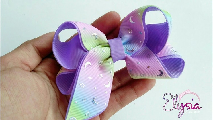 [PREVIEW] Laço Boutique Charme Fita N5 ???? Ribbon Bow ???? DIY by Elysia Handmade