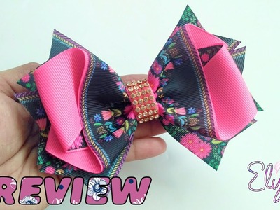 [PREVIEW] Laço Brielle ???? Ribbon Bow ???? DIY by Elysia Handmade