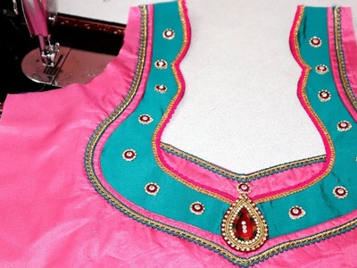 Silk Saree Blouse Design