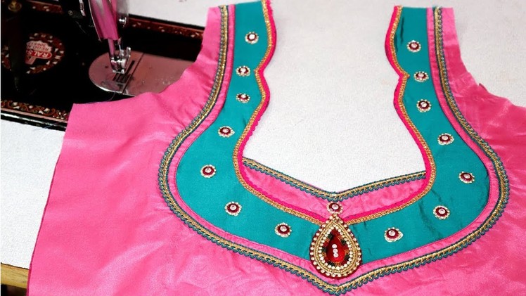 Silk Saree Blouse Design