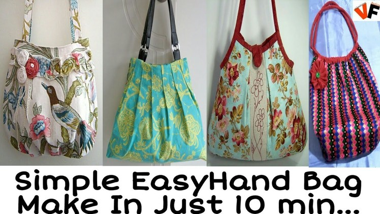 ????Simple Easy????Hand Bag
????Make In Just 10 min. . ????