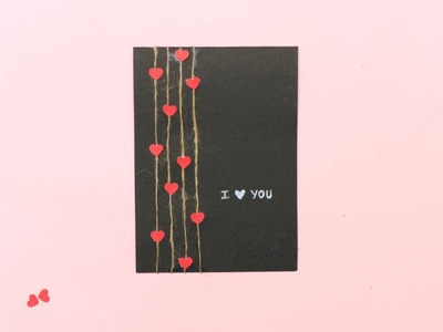 Simple I Love You card in 30 SEC  for Valentines day, Boyfriend, Anniversary | Valentine's Day Card