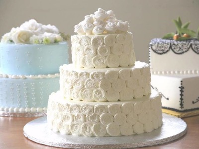Simple Wedding cake decorating ideas